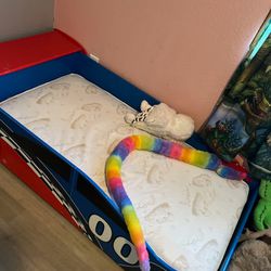 Toddler Racecar Bed