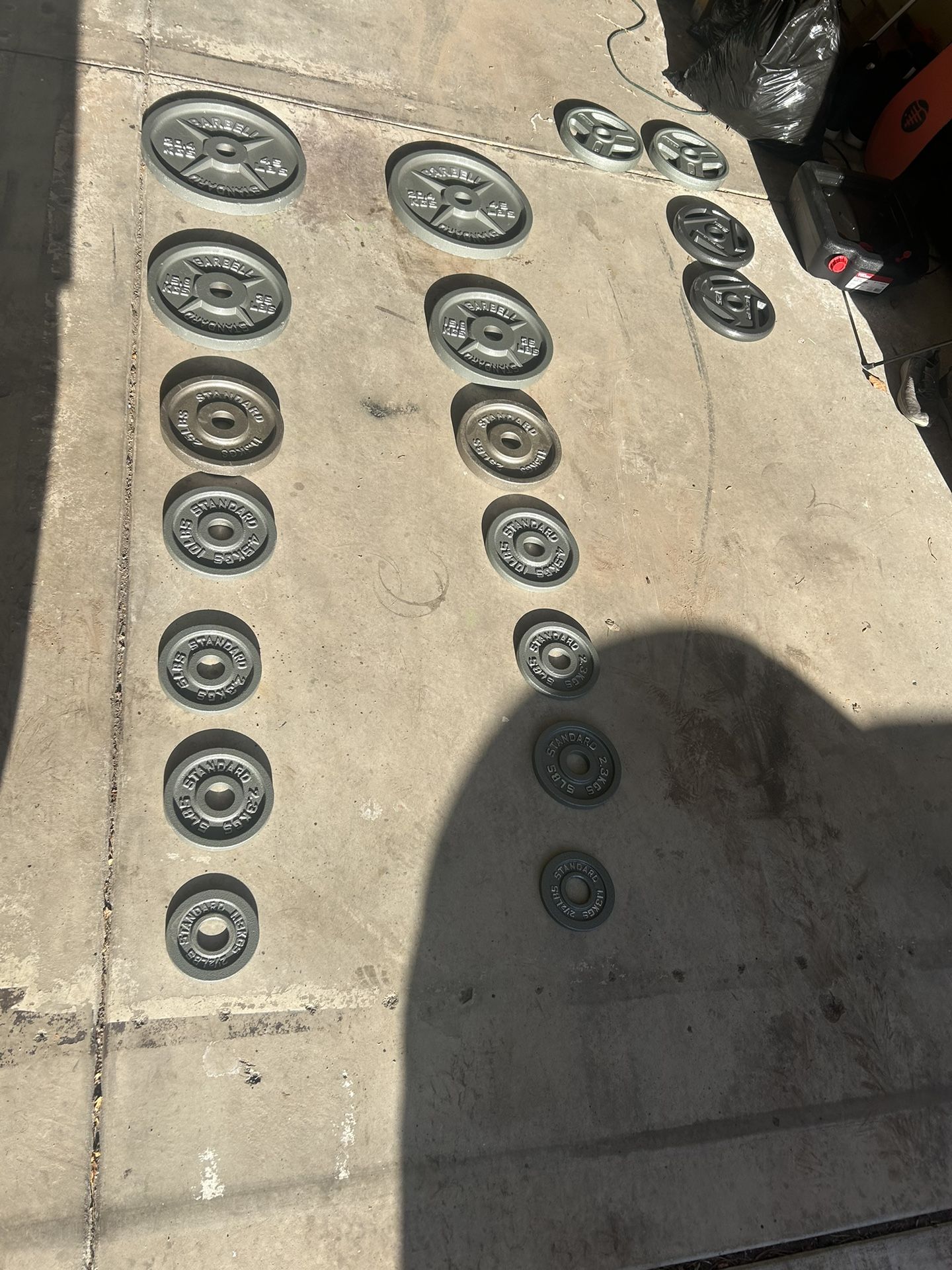 Weight Set! (355 Total Pounds)
