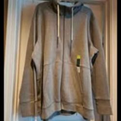 New womans size 4X Tek Gear ultra soft fleece grey sweater 🩶🤍

