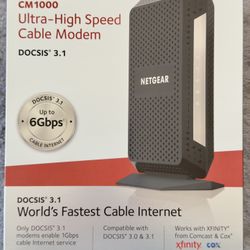 Netgear CM1000 Ultra-High Speed Cable Modem