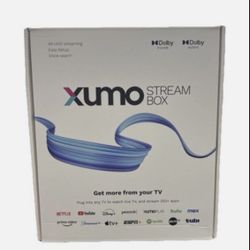 Xumo 4K Streaming BOX & Voice Remote NEW UPDATED XUMO  