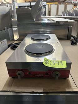 Brand New Commercial Electric Stove Double Burner 
