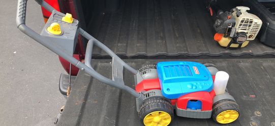Kids bubble lawnmower mower