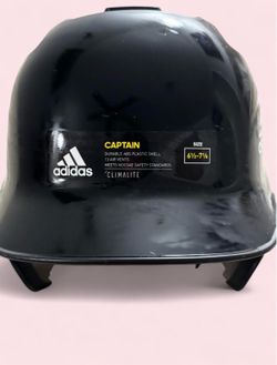 Adidas Black Baseball Helmet