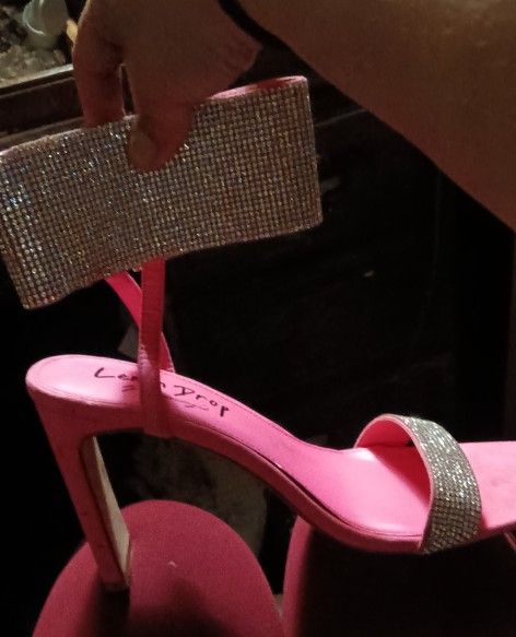 Diamond Pink Heels 