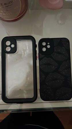 Two iPhone 11 Phone Cases Black