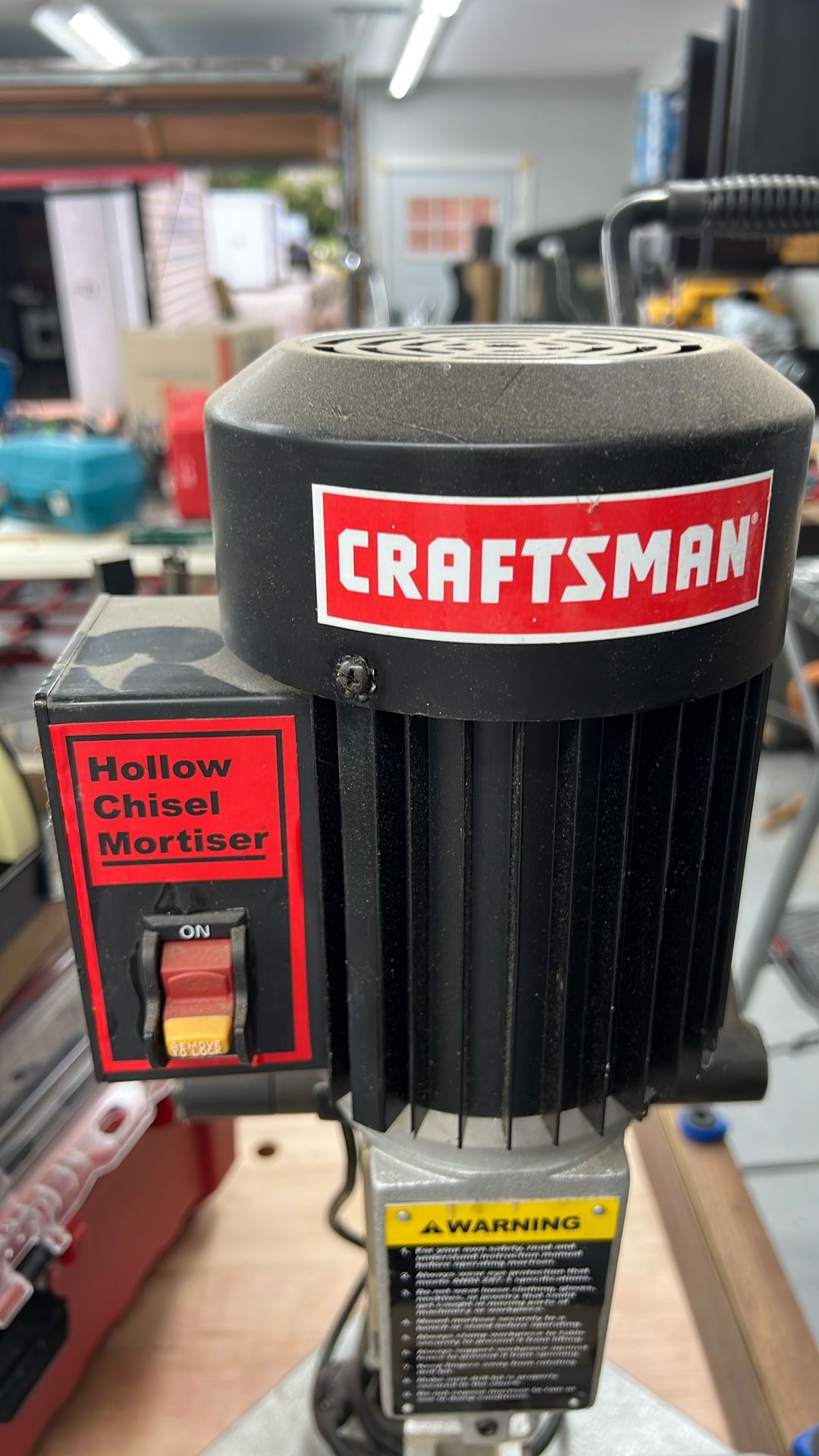 Craftsman Hollow mortising machine
