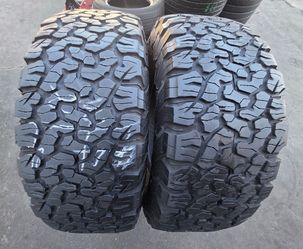 2 USED TIRES BFGOODRICH LT 265/70/17