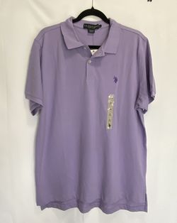 U.S. Polo Assn. Men's Classic Polo Shirt, Summer Fashion Golf Shirt size L