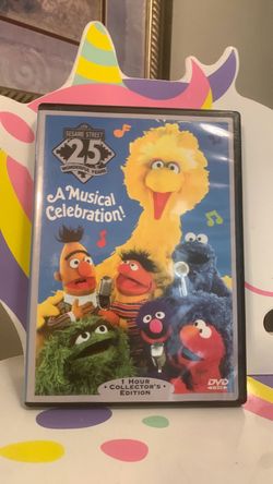 SESAME STREET 25 WONDERFUL YEARS A Musical Celebration DVD