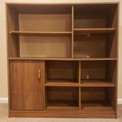 Wooden Storage Cabinet w/ shelving