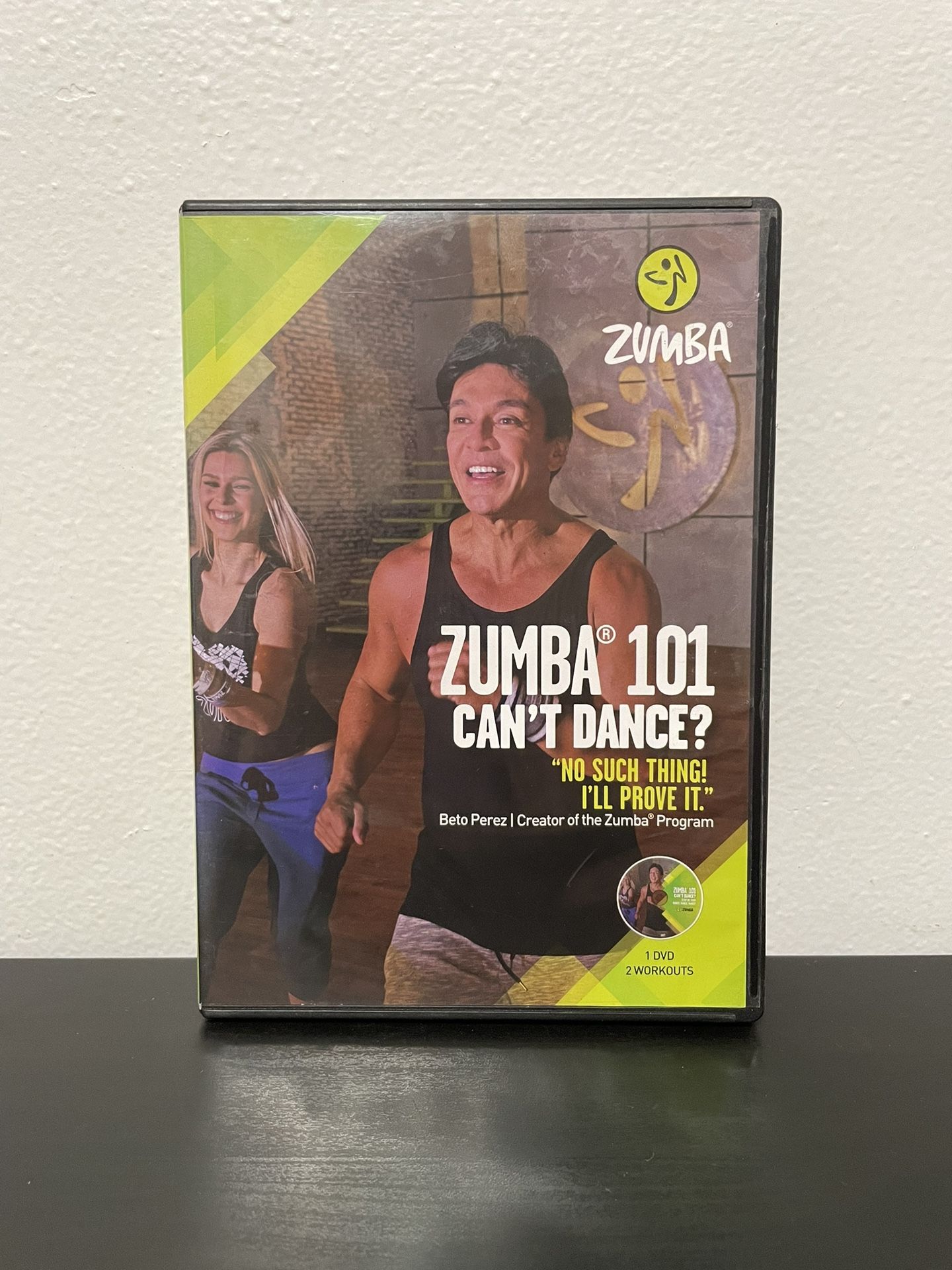 Zumba 101 Can't Dance? DVD Workout Beto Perez Fitness Exercise 2016