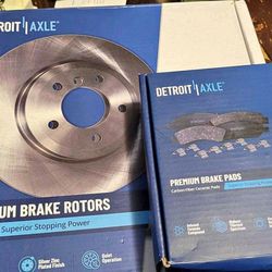 Brand New Brake Rotors & Ceramic Pads!   (FRONT)