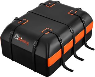 Car Rooftop Cargo Carrier Bag, 15 Cubic Feet