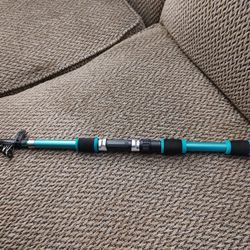 SOUGAYILANG 180 TELESCOPIC TRAVELING  FISHING ROD.  20 IN. EXPANDS TO 6 FT.  ROD ONLY.  NEW. PICKUP ONLY 