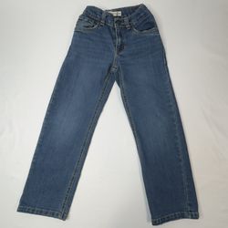 Levi's Kids Performance 514 Straight Jeans Blue Size 6 Adjustable Waist