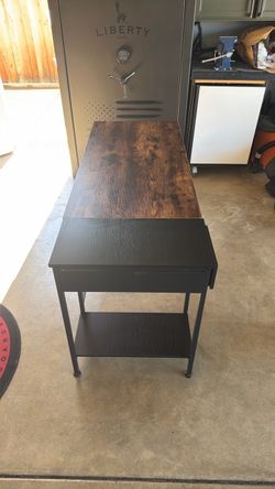 Table with Drawer and Shelf