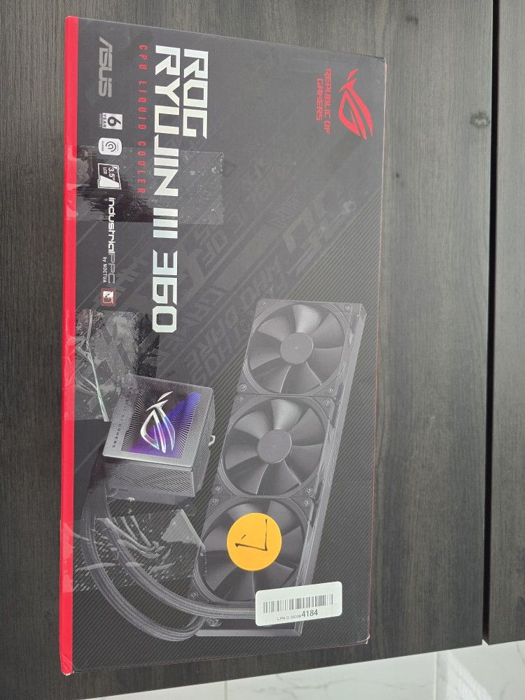 ASUS ROG Ryujin III 360 All-in-one Liquid CPU Cooler with 360mm Radiator