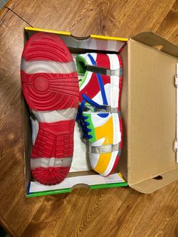 Nike Dunk Low Multicolor Sneakers