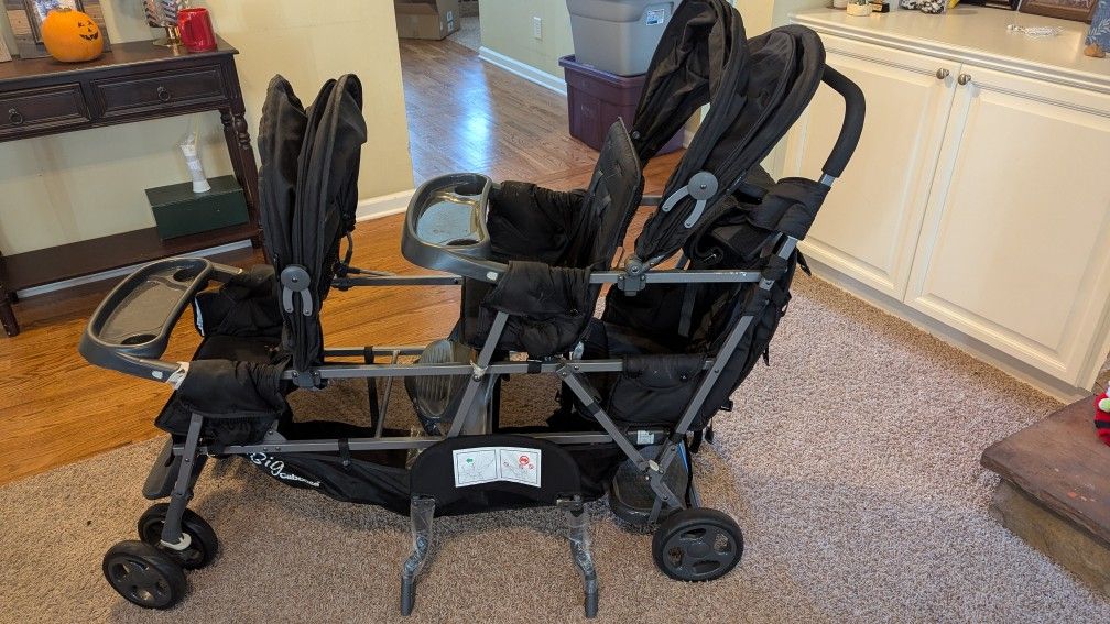 Big Caboose Triple Stroller