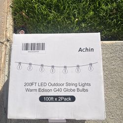 String Lights 200 Ft