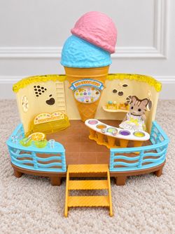 Calico Critters Ice Cream Shop Set
