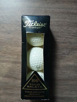 pelotas de golf Titleist 100 Tour Balata