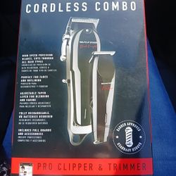 Cordless Combo Trimmer And Clipper