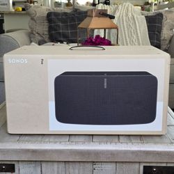 Sonos Five Smart Wireless Wi-Fi Streaming Speaker Model S24 Black - Good Condition