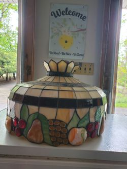 Stained Glass Ceiling Light
