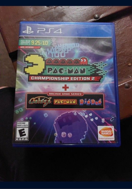 PS4 Game Pac-Man Championship Edition 2 + Arcade Game Series Galaga, Pac-Man, and Dig Dug