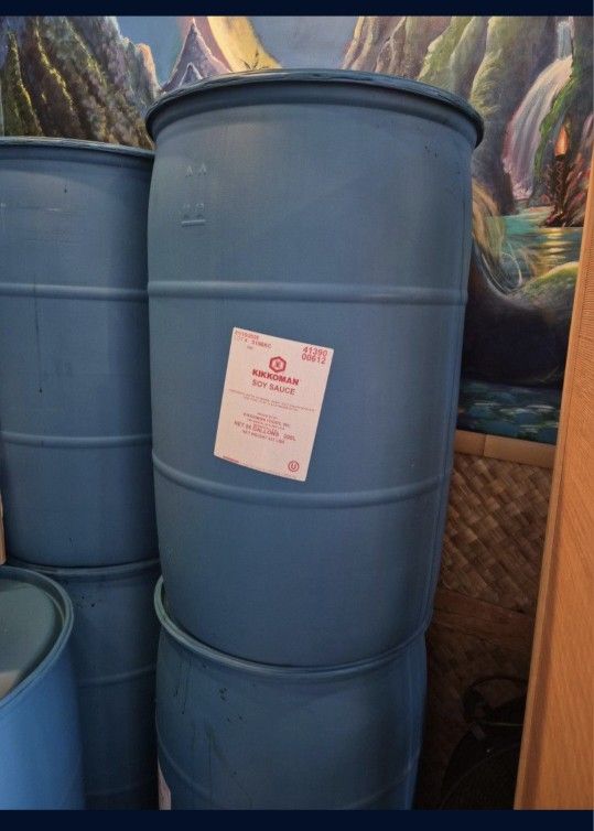 Empty 50 Gallon Barrels