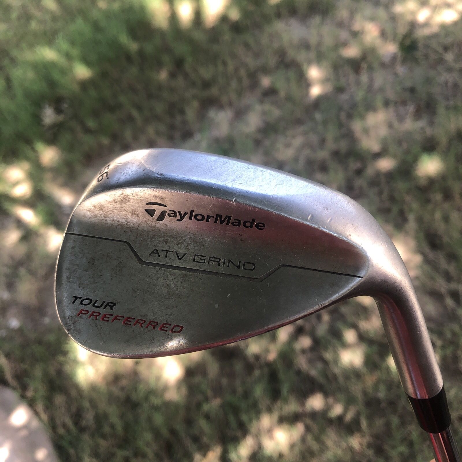 TaylorMade TOUR PREFERRED ATV Grind Sand Wedge 56° Wedge-Flex KBS Steel Men's RH