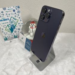 iPhone 14 Pro Max 256gb At&t and Cricket Carrier 87% 🔋 Health In Good 6/10 Condition 