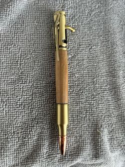 Handmade Maple Wood Bolt Action Pen