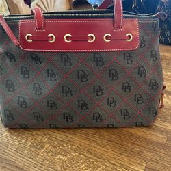 Dooney & Bourke Zip Tassle Tote