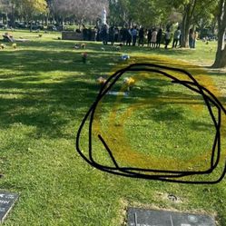 Double burial plot for sale