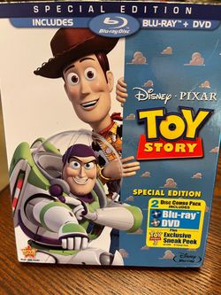 Disney Pixar Toy Story Blu-Ray DVD Set Special Edition