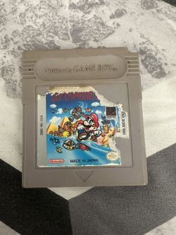 Game boy Super Mario land