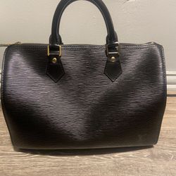 Louis Vuitton Speedy 30 Black EPI