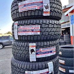 Vendo Set De Llantas 265/60/R18 American Isntaladas Y BALANCEDAS Las 4 Por $470
