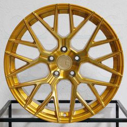 Trans am camaro mustang Pontiac gto 20” new gold rims tires set
