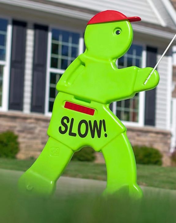 New Child Street Safety Sign