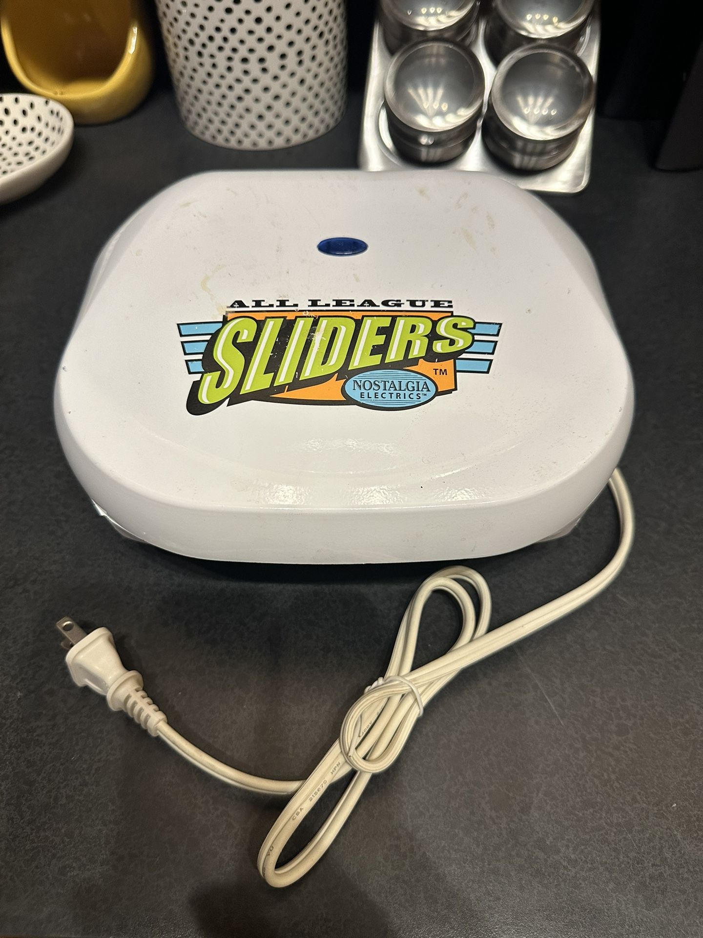 Nostalgia Electrics SM-500 All League Sliders Electric Mini Burger Maker
