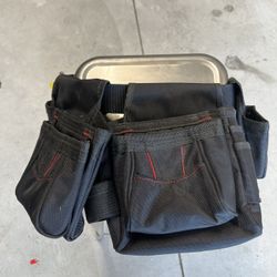 New- Husky Adjustable Tool Belt With Pockets