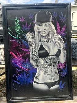 Sexy Pot Smoking Woman