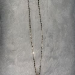 Gold Necklace with Cross Pendant