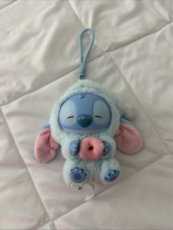 Stitch Eat Something Before You Sleep Plush Keychain Lilo & Stitch