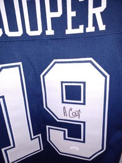 Dallas Cowboys Amari Cooper Signed Jersey