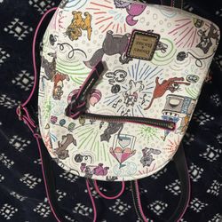 Disney Cats Dooney & Bourke Backpack And Wristlet